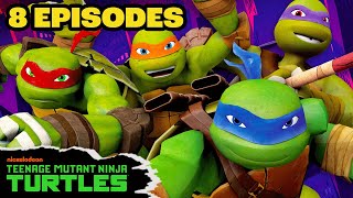 Final 8 EPISODES of TMNT’s First Season 🐢  Teenage Mutant Ninja Turtles [upl. by Noemad800]