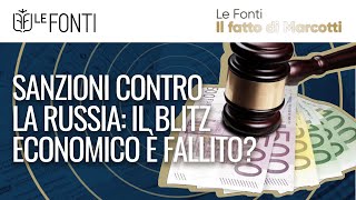 SANZIONI CONTRO LA RUSSIA IL BLITZ ECONOMICO E FALLITO [upl. by Naoh]