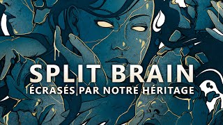 Split Brain  ECRASÉS PAR NOTRE HERITAGE  OFFICIAL LYRICS VIDEO [upl. by Pettifer]