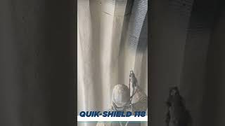 An Oldie but Goodie  QUIK SHIELD 118 sprayfoam sprayfoaminsulation insulation construction [upl. by Millda]