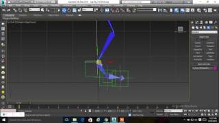 legfoot rigging in 3ds max [upl. by Celinka]