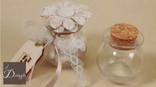 Bomboniera Comunione Cresima Elegante Shabby  Tutorial Il Dettaglio [upl. by Scherle]