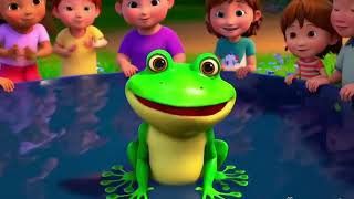 The Happy Frog – Fun Nursery Rhyme for Kids [upl. by Rugen442]