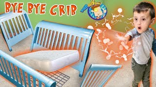 SHAWN BREAKS HIS CRIB with MAGIC Crazy Wibbit Powers w FGTEEV Surprise FV Family New Bed Vlog [upl. by Tudor]