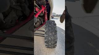 How did that screw fit in the tire 🤔 offroad offroading canam satisfying [upl. by Sheridan]