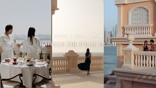 Raffles The Palm Dubai Review Luxury Hotel amp Room Tour [upl. by Nauqyaj]