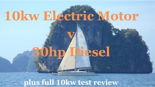 10kw Electric Motor v 30hp Diesel  plus full 10kw review [upl. by Koffler560]