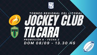 JOCKEY CLUB VENADO TUERTO VS TILCARA PARANÁ  FECHA 2  PROMOCIÓN A  TRL [upl. by Orlosky291]