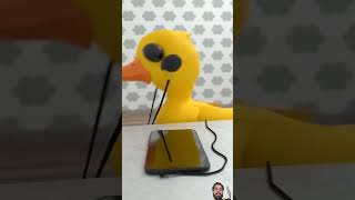 quotSilent Disconnect The Downfall of AirPodsquot duck funny memes stitch babyduck viralvideo toys [upl. by Zeiger]