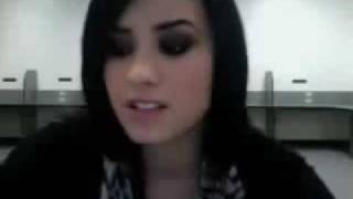 Demi Lovato  Live Chat 71609 Part 1 [upl. by Hermine]