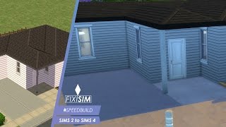 Sims 4  Tiny House  2BR 1BA Driveway Sims 2 Nightlife [upl. by Sergio916]