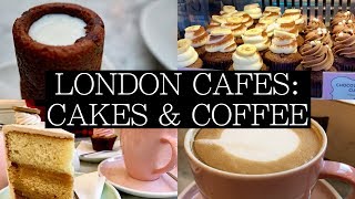 Must Visit CAKE CAFES in London [upl. by Matuag]