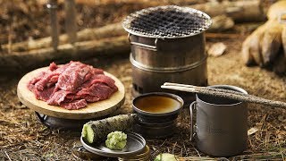 고독한미식가  일드  와사비 소고기  Grill Recipe  Camping Cooking  캠핑한끼 [upl. by Akoyn460]