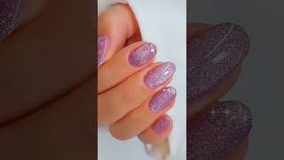 Esmaltação em gel com esmalte magnético nails unhas nailart [upl. by Ogawa]