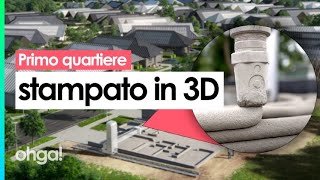 Case economiche e sostenibili ecco il primo quartiere al mondo stampato interamente in 3D [upl. by Calendra]