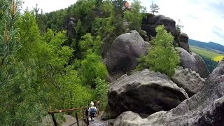 Gratweg Schrammsteine POV Wanderung Sächsische Schweiz Nationalpark 4k Elbsandsteingebirge 4k Gopro [upl. by Isabel60]