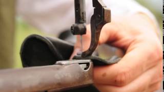 Gaucho Ninja Leatherwork  Using 1895s Claes amp Flentje Sewing Machine Part II [upl. by Irep]