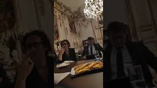 Éric drouet en live à lelysee pour parler des gilets jaunes [upl. by Ahsirtal]