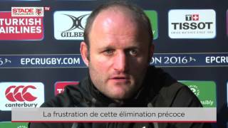 OyonnaxStade  Interview de William Servat [upl. by Bohun]