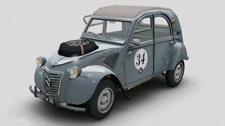 Colin McRae Rally 04  Citroën 2CV Sahara [upl. by Bennion]