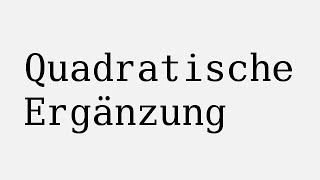 Quadratische Ergänzung y  x²6x5  Mathematik  Funktionen und Analysis [upl. by Yobybab]