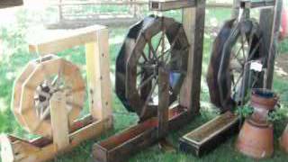 wooden water wheels [upl. by Aisatana764]