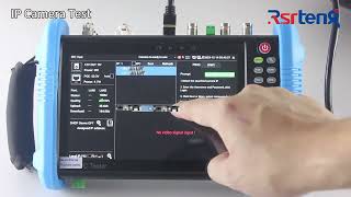 IP Camera Test of the IP camera tester 9800 Pro series [upl. by Fabrianne]