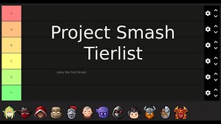 Project Smash tier list only the first three [upl. by Ettelrats]