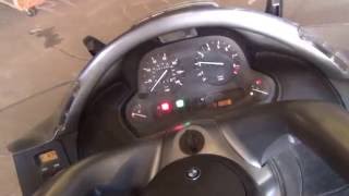 00 BMW K1200LT Engine running 557 [upl. by Elynad628]