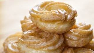 Honey Crullers  Miodowe Paczki Parzone quotGniazdka Recipe 164 [upl. by Yetac167]