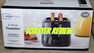 Mainstays 2 Slice Toaster [upl. by Thibault]