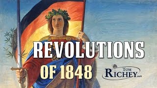 The Revolutions of 1848 AP European History [upl. by Ahsakat810]