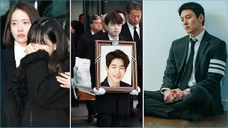 Kim Soo Hyun Ji Chang Wook Seo In Guk amp Many Stars Burst Crying Farewell at Song Jae Rim Funeral [upl. by Cooley]