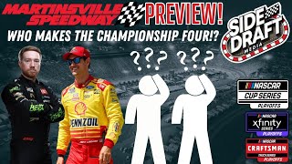 Martinsville Speedway Playoff Preview Who will make the Championship Four [upl. by Maxima]