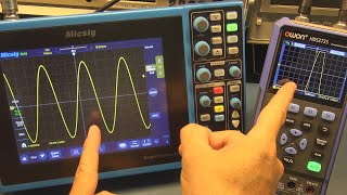 OWON HDS272S Handheld Oscilloscope Review  Part 2 [upl. by Becket917]