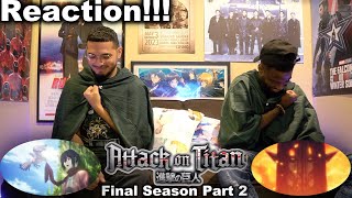 ATTACK ON TITAN  THE FINAL CHAPTERS PART 2 REACTION [upl. by Attenna]