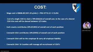 Connacht GAA Club Development Officer Presentation Recording for 2025 Project [upl. by Amiaj463]