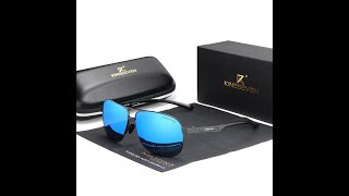 Kingseven Sunglasses Review  Springfit Aviators Unboxing [upl. by Anyahc]