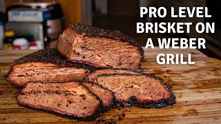 This Brisket Is Better Than Most BBQ Restaurants  Kettle Grill Brisket  Knox Ave BBQ [upl. by Annavas382]