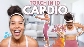 10 Min Cardio workout to Burn Fat Intense TORCH IN 10  growwithjo [upl. by Straub225]