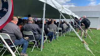 10823 PSP Ceremony  Swamp Road Mifflintown [upl. by Gerrald]