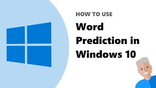 How to use Word prediction in Windows 10 [upl. by Okier]