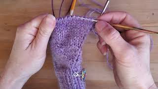 Tutoriel Tricot  Mitaines  Le gousset [upl. by Nevins]