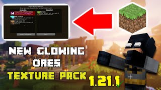 How To Download amp Install New Glowing Ores Texture Pack for Minecraft 1211 [upl. by Eremihc]