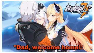 Kiana and Durandal save Siegfried amp Durandal reveals her identity  Honkai Impact 3rd [upl. by Ahsemak]