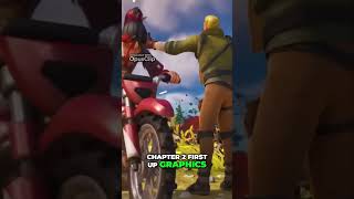 Fortnite Chapter 2 vs Chapter 4 Graphics and Features Comparison fortnite funnyclips [upl. by Ettelegna]