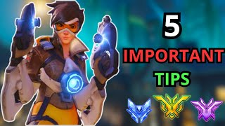 5 ESSENTIAL Tips You Need To Play Like A TOP 500 Tracer  Overwatch 2 [upl. by Nylsirhc]