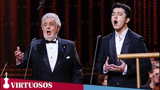 Plácido Domingo and Dimash Qudaibergen  Pearl Fishers duet teaser  Virtuosos V4 [upl. by Harvard]