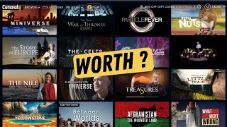 Is CuriosityStream Worth it  Best Documentary Subscription [upl. by Ahsikym242]