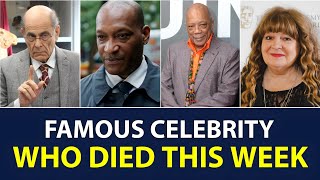 FAMOUS CELEBRITY WHO DIED THIS WEEK  NOVEMBER 2024 WEEK 1 [upl. by Hsoj]